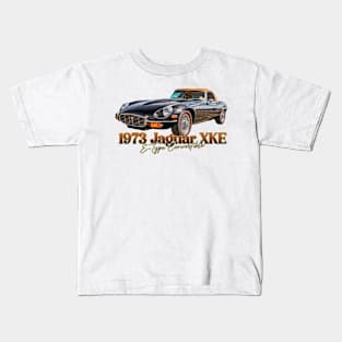 1973 Jaguar XKE E Type Convertible Kids T-Shirt